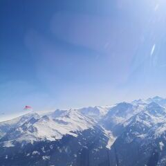 Flugwegposition um 12:50:25: Aufgenommen in der Nähe von Mittersill, Österreich in 2481 Meter